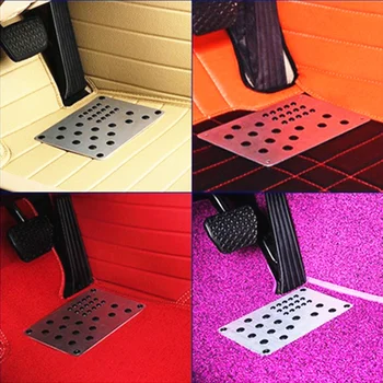 Metal Foot Plate Carpet Mat Aluminium Sheet Universal Driver Car Side Auto Interior Decorate Floor Mat Patch Foot Heel Pedal Pad
Metal Foot Plate Carpet Mat Aluminium Sheet Universal Driver Car Side Auto Interior Decorate Floor Mat Patch Foot Heel Pedal Pad
