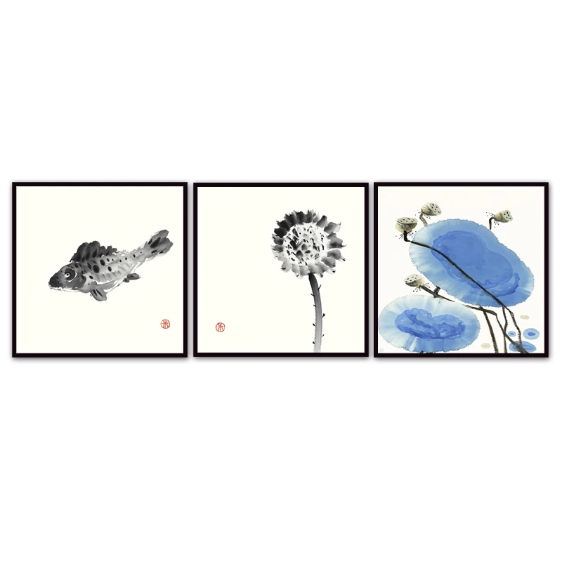3 Panel Lotus fish Print Painting Wall Art Picture For Living Room Wall Gift (No outside Frame only with inner Frame)
3 Panel Lotus fish Print Painting Wall Art Picture For Living Room Wall Gift (No outside Frame only with inner Frame)