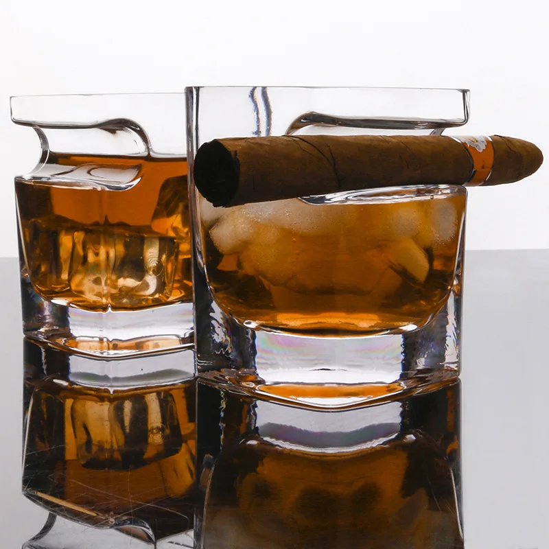 1Pcs Whisky Glass With Ciagr Groove Square Wine Beer Whiskey Glass Blunt Cup Drinking Kieliszki Do Wina Tazas Para Cafe Water
1Pcs Whisky Glass With Ciagr Groove Square Wine Beer Whiskey Glass Blunt Cup Drinking Kieliszki Do Wina Tazas Para Cafe Water