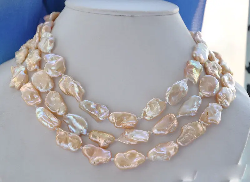 Wholesale price 16new ^^^^lustre 50" 20mm pink BAROQUE KESHI REBORN PEARL NECKLACE
Wholesale price 16new ^^^^lustre 50" 20mm pink BAROQUE KESHI REBORN PEARL NECKLACE