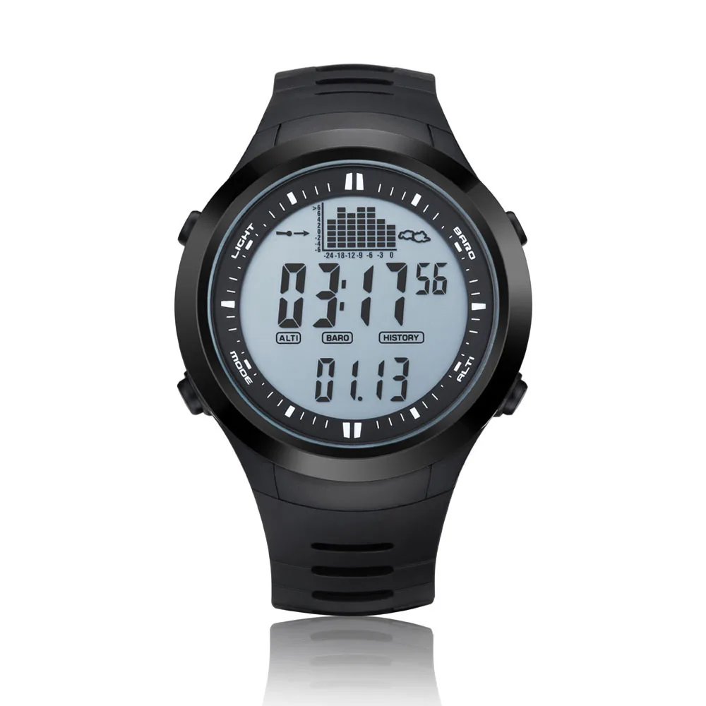 Spovan SPV709 Fishing Watch Barometer Altimeter Thermometer Weather Forecast Stopwatch Multifunctional Digital Watch 5ATM
Spovan SPV709 Fishing Watch Barometer Altimeter Thermometer Weather Forecast Stopwatch Multifunctional Digital Watch 5ATM