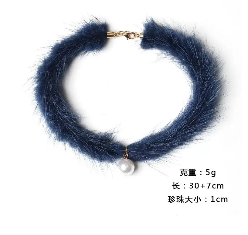 new mink hair black velvet Pearl Choker Necklace for Women Boho Gothic Fur Chokers Neck Collar Maxi Collier costume jewelry Gift
new mink hair black velvet Pearl Choker Necklace for Women Boho Gothic Fur Chokers Neck Collar Maxi Collier costume jewelry Gift