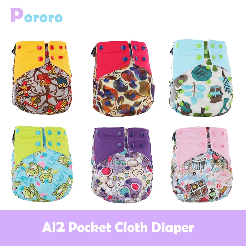 2019 Pororo Cute Diaper Reusable Baby Diapers AI2 Inserts Microfiber Bamboo Nappy Washable Breathable Adjustable Cloth Diaper
2019 Pororo Cute Diaper Reusable Baby Diapers AI2 Inserts Microfiber Bamboo Nappy Washable Breathable Adjustable Cloth Diaper