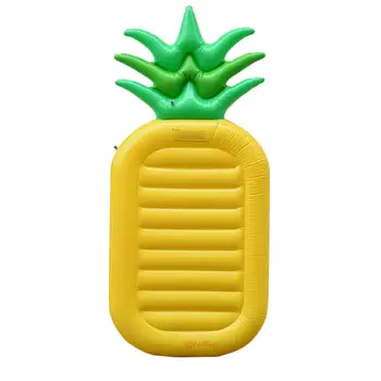 

Mounchain Inflatable PVC Water Float Giant Tropical Pineapple Raft Lounge Water Chair floating bed for Swimming Pool