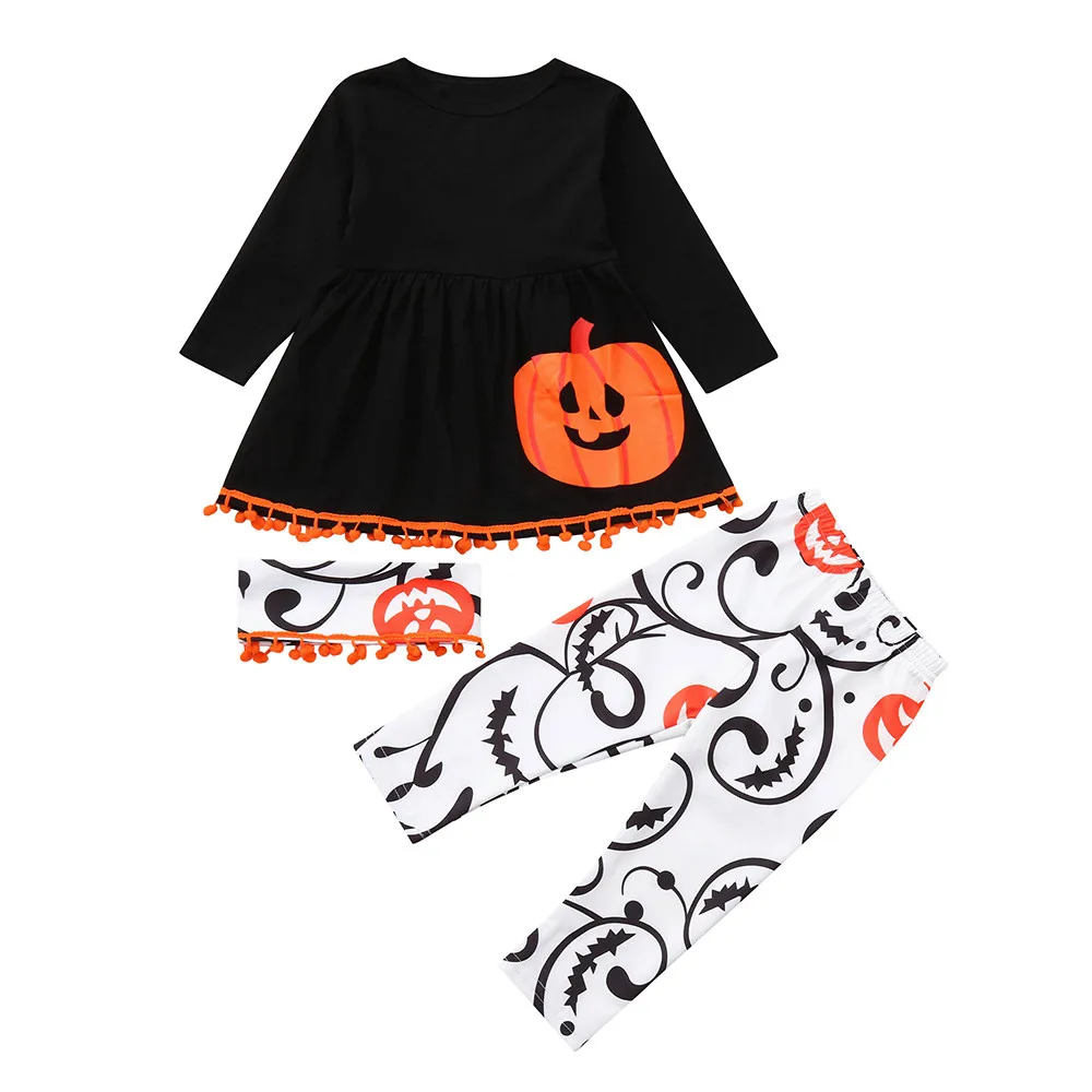 Fashion Toddler Baby Infant Girls kids clothes sets Pumpkin Dresses Pants Halloween Costume Girls Clothes Suit Set dropshipping
Fashion Toddler Baby Infant Girls kids clothes sets Pumpkin Dresses Pants Halloween Costume Girls Clothes Suit Set dropshipping