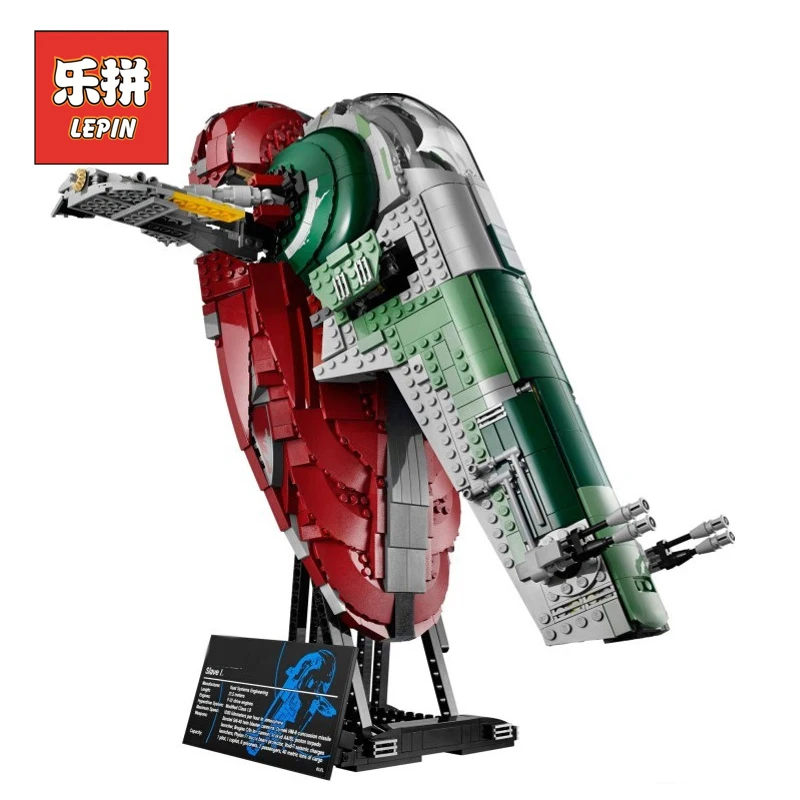 Lepin Stars Series War 05037 Slave UCS I Slave NO.1 Model Building Blocks Bricks Educational DIY Children Toy 75060 Gift
Lepin Stars Series War 05037 Slave UCS I Slave NO.1 Model Building Blocks Bricks Educational DIY Children Toy 75060 Gift