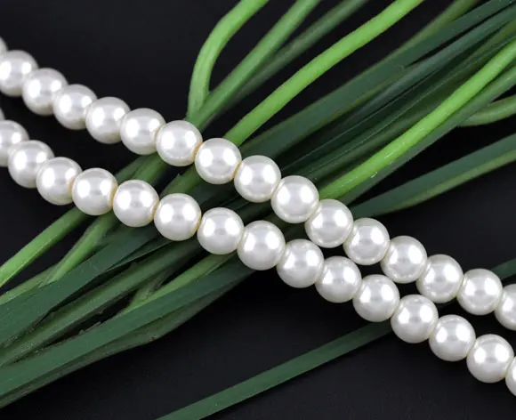 DoreenBeads Glass Imitation Pearl Beads Round White 8mm Dia,82cm(32 2/8") long,1 Strands(approx:110PCs/Strand)
DoreenBeads Glass Imitation Pearl Beads Round White 8mm Dia,82cm(32 2/8") long,1 Strands(approx:110PCs/Strand)