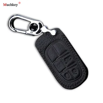 Leather Car Key Case Key Fob Cover For JEEP Grand Cherokee Renegade Hard Steel 3 Buttons Keychain Black Line
Leather Car Key Case Key Fob Cover For JEEP Grand Cherokee Renegade Hard Steel 3 Buttons Keychain Black Line