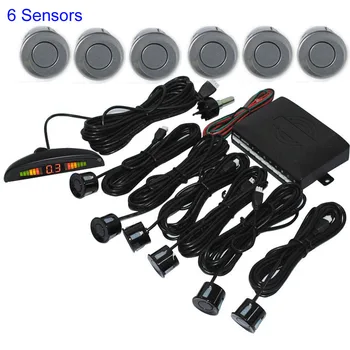 Car Parking Sensor Auto Reverse Backup Radar Detector System LED Backlight Display 6 Sensors Free Shipping 9 colors available
Car Parking Sensor Auto Reverse Backup Radar Detector System LED Backlight Display 6 Sensors Free Shipping 9 colors available