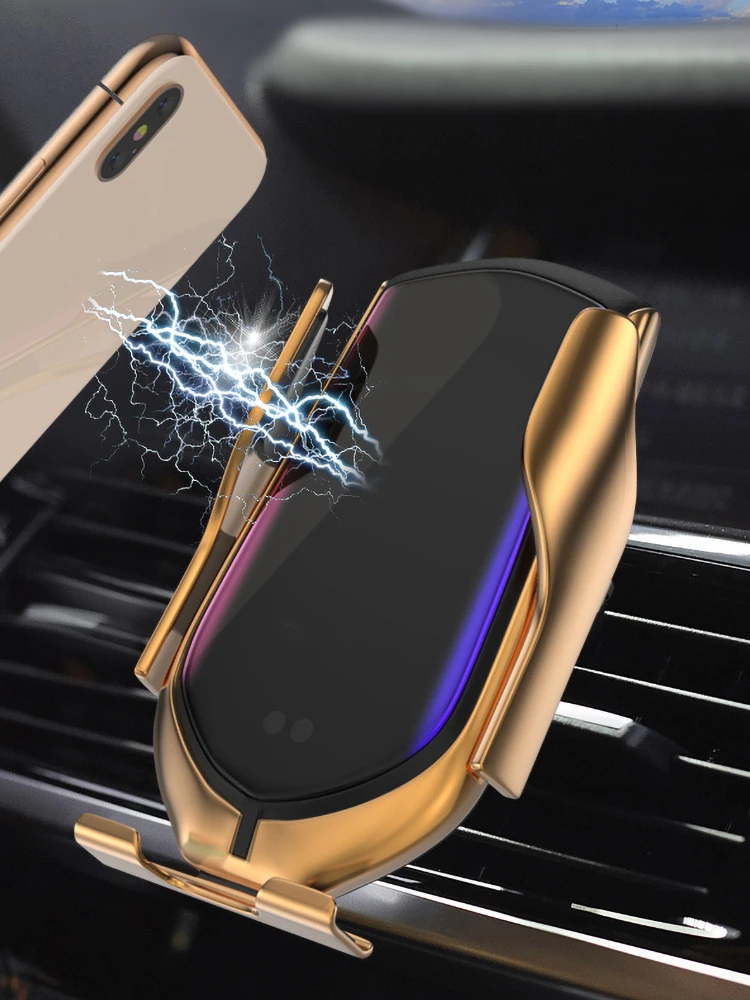 Kebidu Automatic Clamping 10W Car Phone Holder Wireless Charger Holder For Wireless Charger Devices Xiaomi Iphone XS Huawei LG
Kebidu Automatic Clamping 10W Car Phone Holder Wireless Charger Holder For Wireless Charger Devices Xiaomi Iphone XS Huawei LG