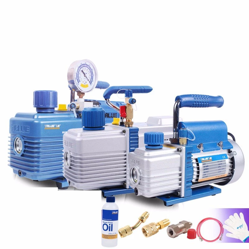 2FY-2C-N double stage vacuum air pump 2L liter Air conditioning repair kit air bleed pump R410 Fluorine suction pump
2FY-2C-N double stage vacuum air pump 2L liter Air conditioning repair kit air bleed pump R410 Fluorine suction pump