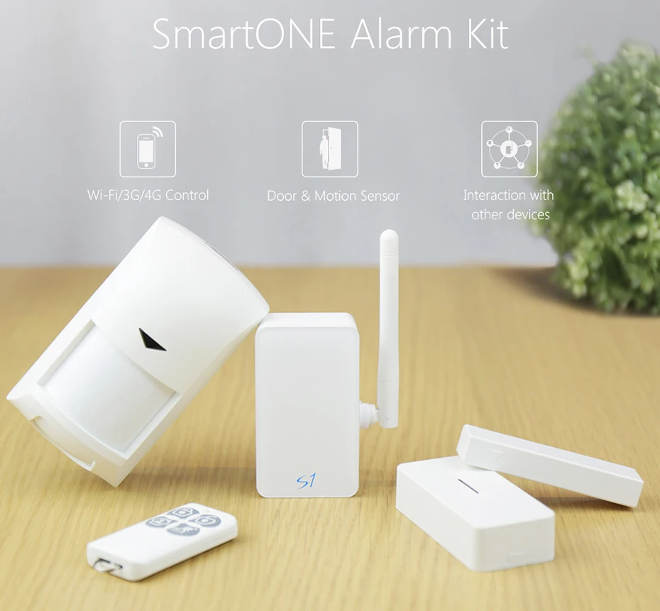 Broadlink S1 Hub Kit Security Alarm Detector 433HMz Motion Door Sensor Remote Control for Home Automation Smart House
Broadlink S1 Hub Kit Security Alarm Detector 433HMz Motion Door Sensor Remote Control for Home Automation Smart House