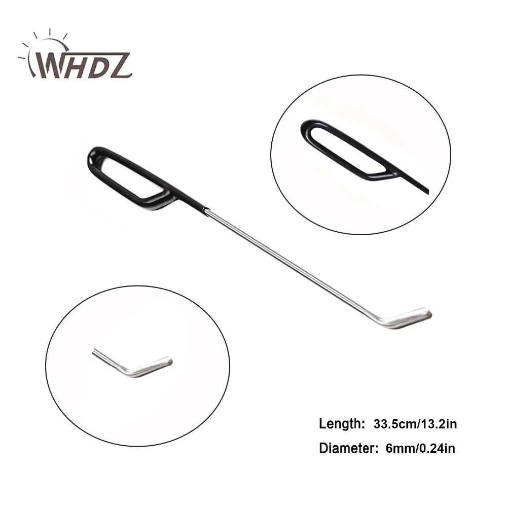 WHDZ 1pc PDR Rods Hook Tools Paintless Dent Repair Car Dent Repair Dent Removal - Door Dings Hail Repair and Dent Removal ( C6 )
WHDZ 1pc PDR Rods Hook Tools Paintless Dent Repair Car Dent Repair Dent Removal - Door Dings Hail Repair and Dent Removal ( C6 )