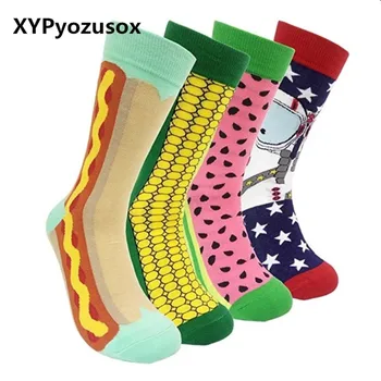 Funny Happy Socks Men Unisex Cute Watermelon Pattern Combed Cotton Funny Man Socks Street Style Hip Hop Skate Socks Meias
Funny Happy Socks Men Unisex Cute Watermelon Pattern Combed Cotton Funny Man Socks Street Style Hip Hop Skate Socks Meias