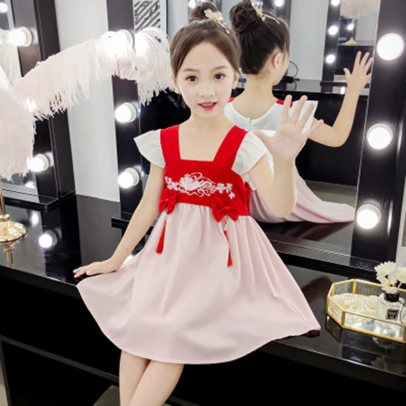 New tang hanfu Girls Dress Summer Children Princess Dress Girl hanfu skirt Baby Children Tang Dress Costume daily hanfu
New tang hanfu Girls Dress Summer Children Princess Dress Girl hanfu skirt Baby Children Tang Dress Costume daily hanfu