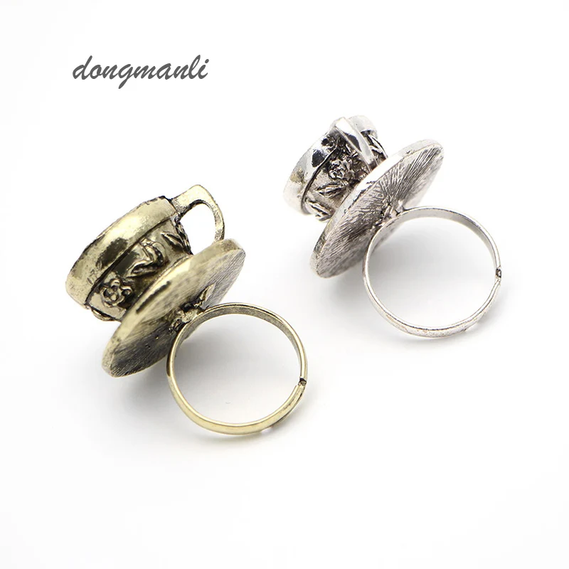 MF0623 Vintage Cartoon Cute Hatter Tea Cup Party Ring Cosplay Jewelry jewelry accessories
MF0623 Vintage Cartoon Cute Hatter Tea Cup Party Ring Cosplay Jewelry jewelry accessories