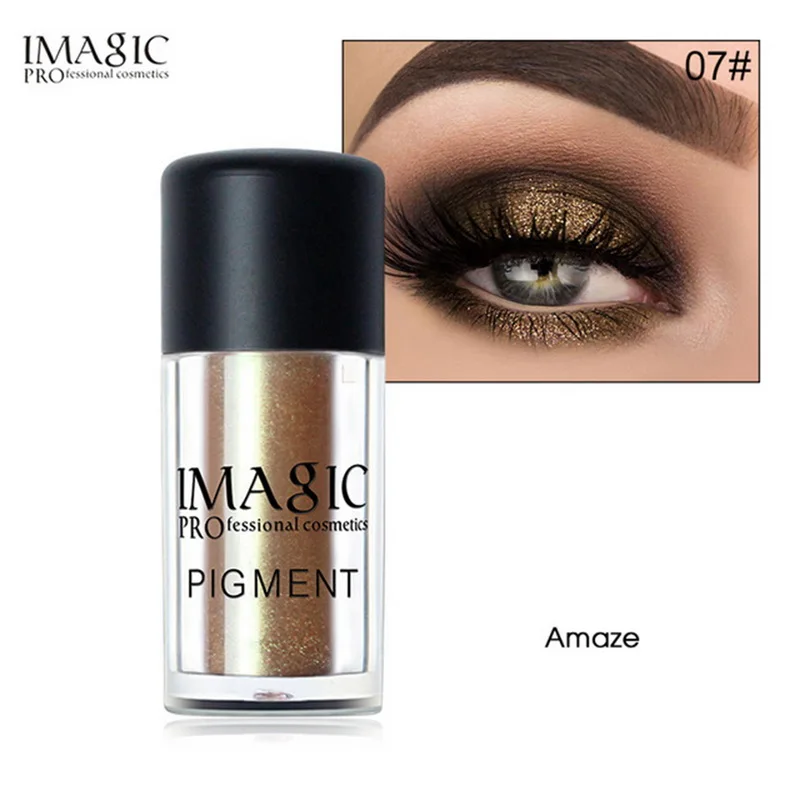 IMAGIC 9 Colors New Loose Pigment Glitter Shimmer Makeup Metallic Glitters Powder Diamond Loose Eyes Body Maquiagem
IMAGIC 9 Colors New Loose Pigment Glitter Shimmer Makeup Metallic Glitters Powder Diamond Loose Eyes Body Maquiagem