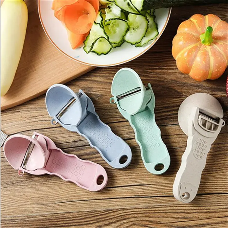 Useful Multifunction Ginger Garlic Grinding Rotation Grater Planer Slicer Vegetable Peeler Stainless Steel Fruit Planing Tool
Useful Multifunction Ginger Garlic Grinding Rotation Grater Planer Slicer Vegetable Peeler Stainless Steel Fruit Planing Tool