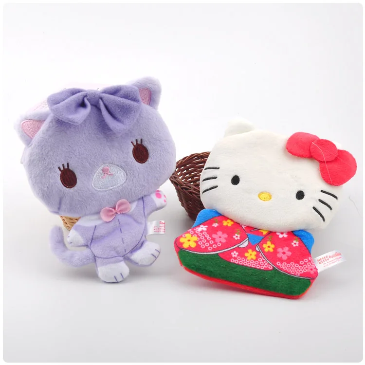 KT cat Plush zero wallet, bank card, key bag, plush leather bag backpack Pendant
KT cat Plush zero wallet, bank card, key bag, plush leather bag backpack Pendant