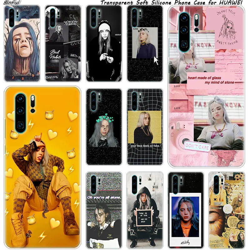Billie Eilish Soft Silicone Phone Case for Huawei P30 P20 Pro P10 P9 P8 Lite 2017 P Smart Z Plus 2019 NOVA 3 3i Fashion Cover
Billie Eilish Soft Silicone Phone Case for Huawei P30 P20 Pro P10 P9 P8 Lite 2017 P Smart Z Plus 2019 NOVA 3 3i Fashion Cover