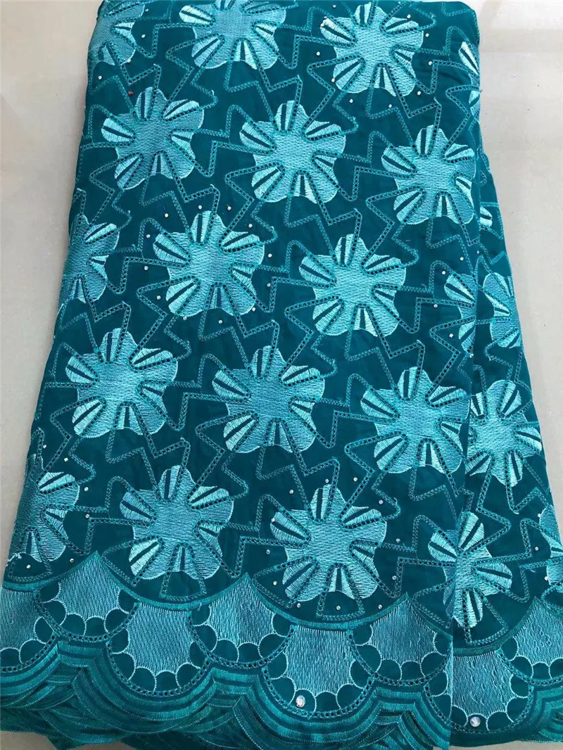 African lace Fabrics High Quality Cotton Lace Fabric with Stones Swiss Voile Lace In Switzerland 5yards per lot
African lace Fabrics High Quality Cotton Lace Fabric with Stones Swiss Voile Lace In Switzerland 5yards per lot