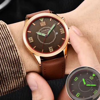 Mens Watches Top Brand Luxury 2019 Military Leather Waterproof Date Quartz Analog Urvoi Men's Quartz Wrist Watches montre homme 
Mens Watches Top Brand Luxury 2019 Military Leather Waterproof Date Quartz Analog Urvoi Men's Quartz Wrist Watches montre homme