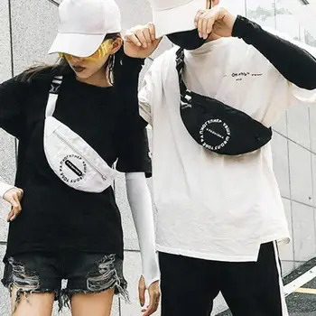 Unisex Letter Print Zip Bag Chest Waist Pack Couples Women Men Shoulder Messenger Oxford Bags Fashion Men Women Fanny Purse Bag
Unisex Letter Print Zip Bag Chest Waist Pack Couples Women Men Shoulder Messenger Oxford Bags Fashion Men Women Fanny Purse Bag