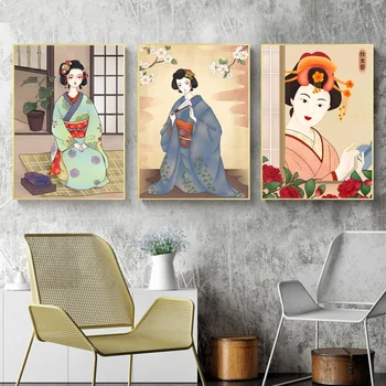 Japanese Geisha Beauty Abstract Art Canvas Poster Wall Picture for Room No Frame
Japanese Geisha Beauty Abstract Art Canvas Poster Wall Picture for Room No Frame