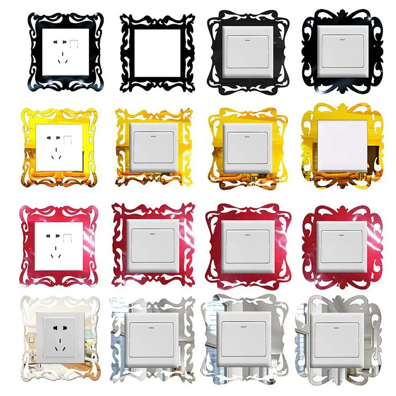 1 Pcs Mirror Light Switch Surround Sticker Cover Vinyl Mural Decor-Flower Vine Removable DIY Wall Stickers
1 Pcs Mirror Light Switch Surround Sticker Cover Vinyl Mural Decor-Flower Vine Removable DIY Wall Stickers
