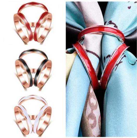 1pcs New Classic Fashion Jewelry Women Gold and silver alloy Brooches Three Round Circle Scarf Shawl Buckle buckle Clips folder
1pcs New Classic Fashion Jewelry Women Gold and silver alloy Brooches Three Round Circle Scarf Shawl Buckle buckle Clips folder