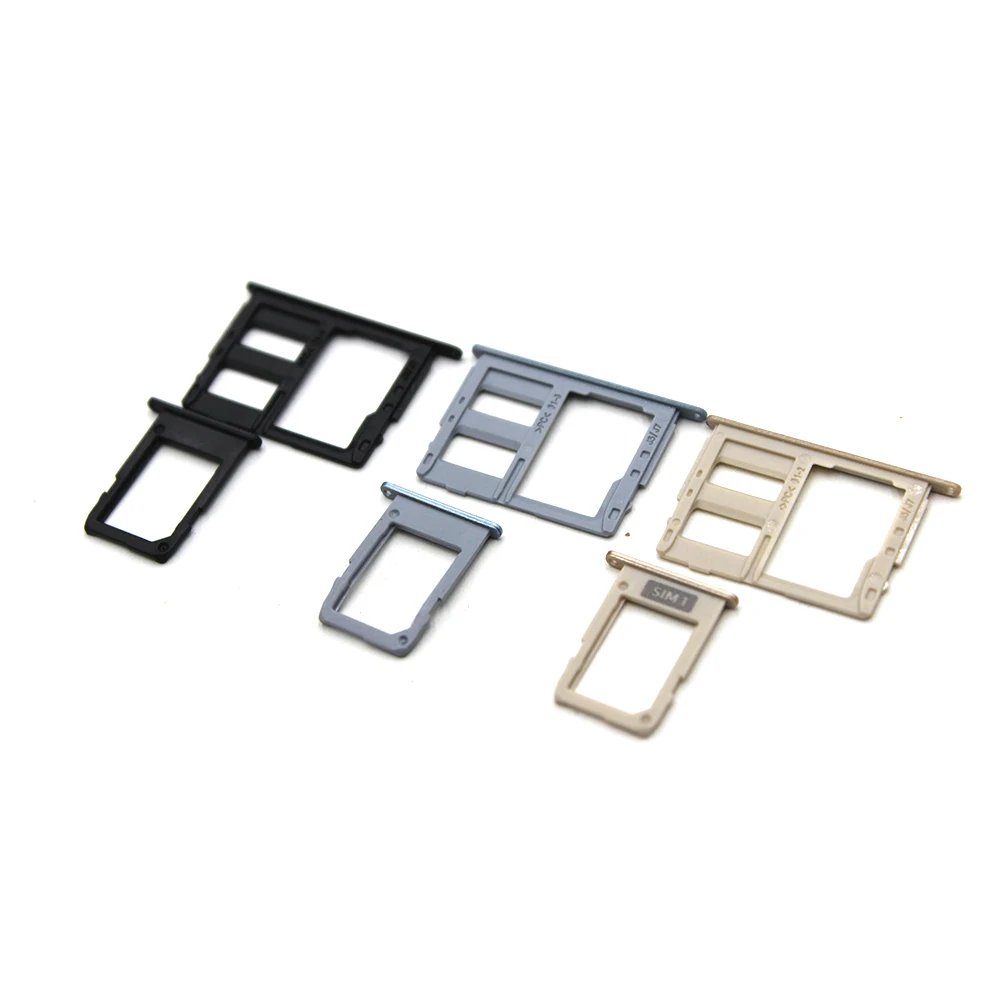 Держатель лотка для SIM карты Micro SD слот адаптер Samsung Galaxy J3 J5 J7 2017/J330 J530 J730F|Адаптеры