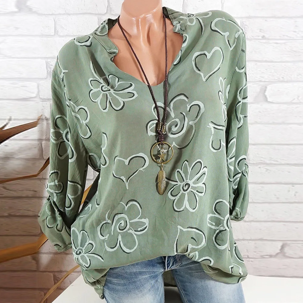 2019 Spring Modern Lady Plus Size Long Sleeve V-Neck Polka Dot Blouse Pullover for Tops Shirt Casual Women Streetwear #30
2019 Spring Modern Lady Plus Size Long Sleeve V-Neck Polka Dot Blouse Pullover for Tops Shirt Casual Women Streetwear #30
