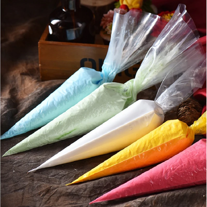 100Pcs/Pack Disposable Piping Bag Cream Cake Pastry Bags Decorating Baking Pastry Tools Confectionery Cake Decorating Tool
100Pcs/Pack Disposable Piping Bag Cream Cake Pastry Bags Decorating Baking Pastry Tools Confectionery Cake Decorating Tool