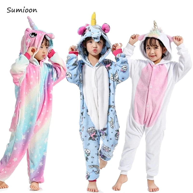 Girls Boys Winter Kigurumi Pajamas Unicorn Cartoon Animal Onesie Children Sleepwear Flannel Jumpsuit Stitch Hooded Pyjamas Kids
Girls Boys Winter Kigurumi Pajamas Unicorn Cartoon Animal Onesie Children Sleepwear Flannel Jumpsuit Stitch Hooded Pyjamas Kids