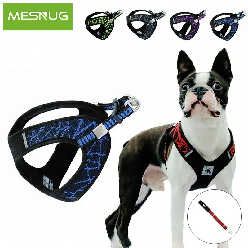 MESNUG Reflective Padded Dog Harness Leash Set Chihuahua Fashion Quality Nylon Puppy Pet Harness For Medium Small Dogs Hot Sale
MESNUG Reflective Padded Dog Harness Leash Set Chihuahua Fashion Quality Nylon Puppy Pet Harness For Medium Small Dogs Hot Sale