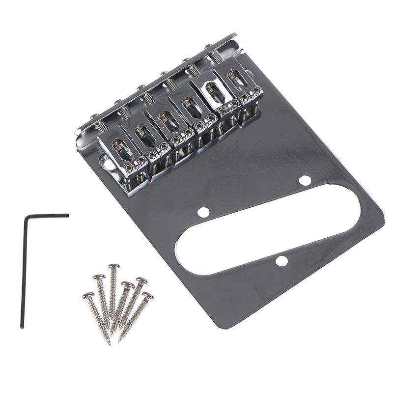 Modern Telecaster Bridge Assembly Standard Series Telecaster Electric Guitar Saddle Bridge with 6 Barrel Saddles
Modern Telecaster Bridge Assembly Standard Series Telecaster Electric Guitar Saddle Bridge with 6 Barrel Saddles