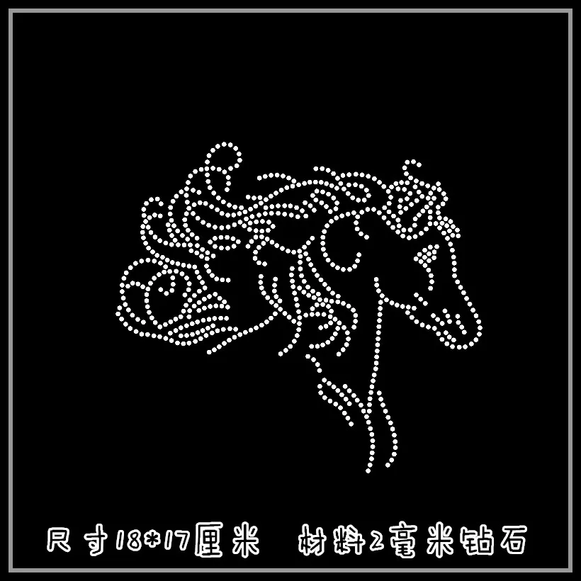 2pc/lot Running Horse hot fix rhinestone motif designs iron on crystal transfers design applique patches for T- shirt dress bag
2pc/lot Running Horse hot fix rhinestone motif designs iron on crystal transfers design applique patches for T- shirt dress bag