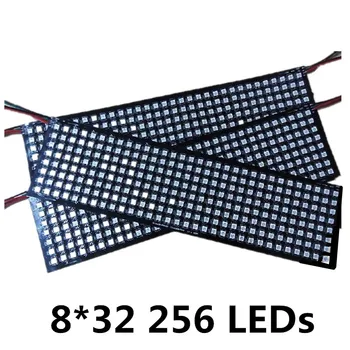 LED WS2812B 5V built-in WS2811ic 8 * 8 8 * 16 8 * 32 Soft PCB small screen lattice patch 5050 full color LED pixel screen RGB
LED WS2812B 5V built-in WS2811ic 8 * 8 8 * 16 8 * 32 Soft PCB small screen lattice patch 5050 full color LED pixel screen RGB