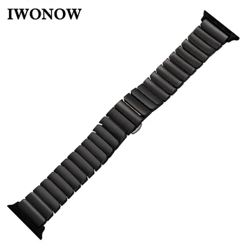 Reinforced Ceramic Watchband + Easy Links for iWatch Apple Watch 5 4 3 2 1 38mm 40mm 42mm 44mm Band Steel Butterfly Clasp Strap
Reinforced Ceramic Watchband + Easy Links for iWatch Apple Watch 5 4 3 2 1 38mm 40mm 42mm 44mm Band Steel Butterfly Clasp Strap