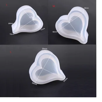 Silicone Mold Heart Shape DIY Jewelry Making Epoxy Resin Molds Handmade Decoration Pendant Ornaments Accessories S/M/L
Silicone Mold Heart Shape DIY Jewelry Making Epoxy Resin Molds Handmade Decoration Pendant Ornaments Accessories S/M/L