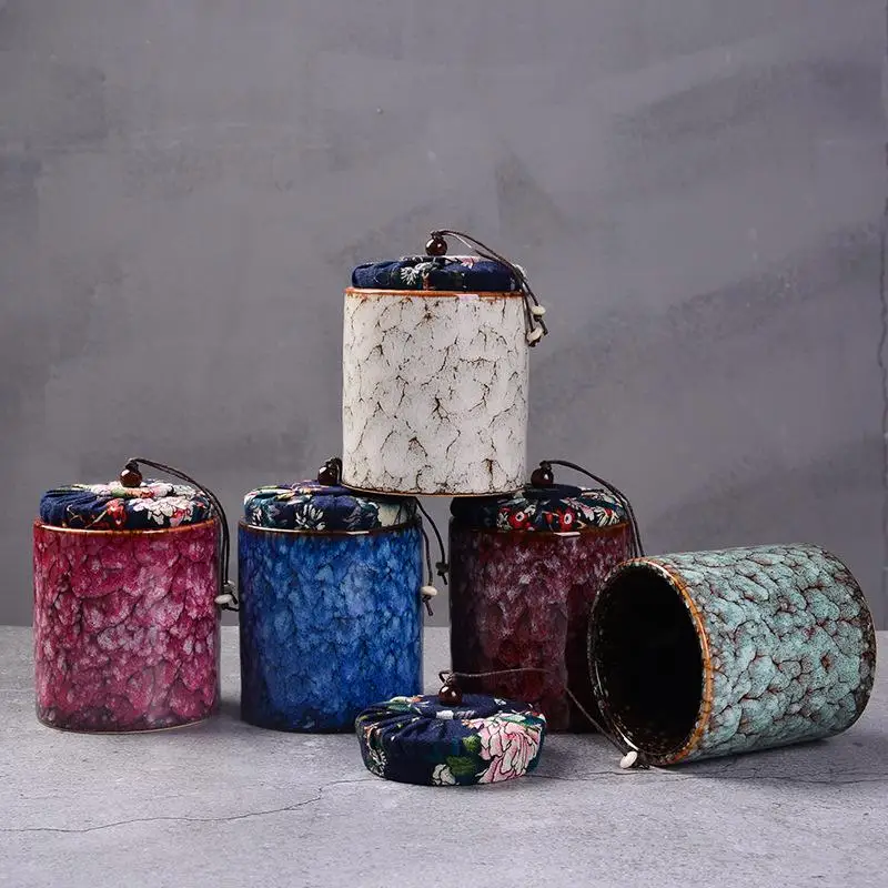 Ceramic Tea Box For Home Kitchen Teaware Retro Durable Tea Storage Containers Blue Porcelain Jar Powder Beans Coffee Tea Can
Ceramic Tea Box For Home Kitchen Teaware Retro Durable Tea Storage Containers Blue Porcelain Jar Powder Beans Coffee Tea Can