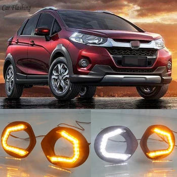 2Pcs DRL 12V LED Daytime Running Light For Honda WRV 2017 2018 With Turn Yellow Signal Style Relay Waterproof
2Pcs DRL 12V LED Daytime Running Light For Honda WRV 2017 2018 With Turn Yellow Signal Style Relay Waterproof