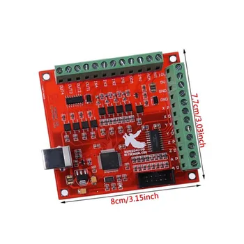 USB MACH3 100Khz Breakout Board 4 Axis cnc wood machinery Interface Driver Motion Controller
USB MACH3 100Khz Breakout Board 4 Axis cnc wood machinery Interface Driver Motion Controller