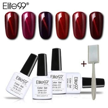 Elite99 7pieces/Sets 10ML Wine Red Cat Eye Varnish With Magnetic Soak Off Semi-permanent Nail Art Polish UV LED 3D Cat Eyes Gel
Elite99 7pieces/Sets 10ML Wine Red Cat Eye Varnish With Magnetic Soak Off Semi-permanent Nail Art Polish UV LED 3D Cat Eyes Gel