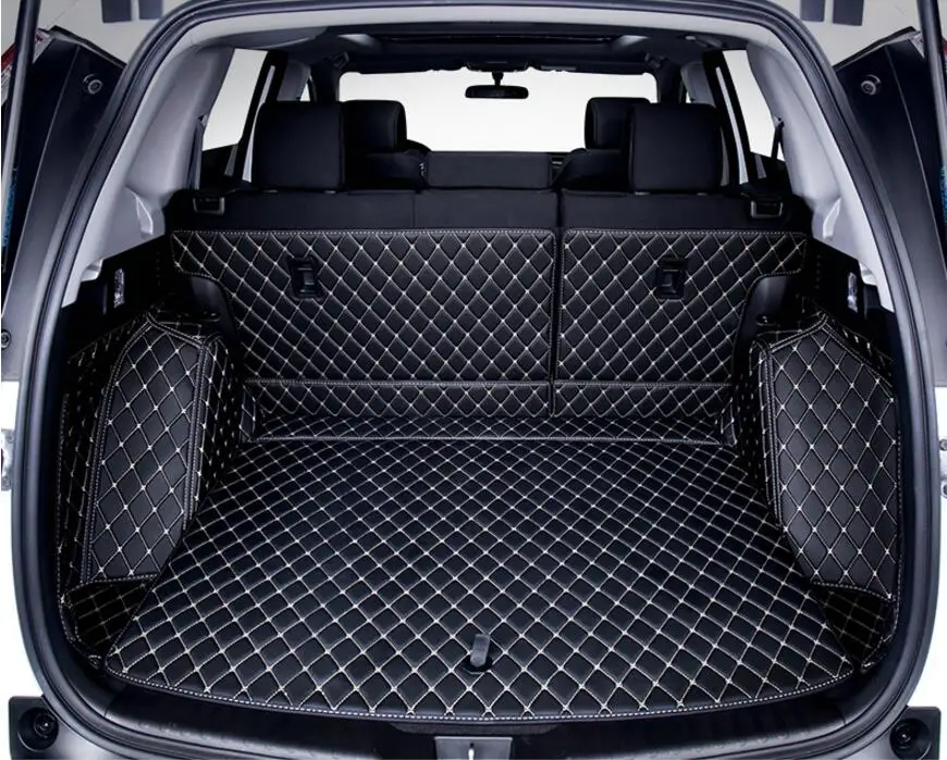 Car Embroidery Leather Full Rear Trunk Tray Liner Cargo Mat Floor Protector Foot Pad Mats For Honda C-RV CRV 2017 2018 2019
Car Embroidery Leather Full Rear Trunk Tray Liner Cargo Mat Floor Protector Foot Pad Mats For Honda C-RV CRV 2017 2018 2019