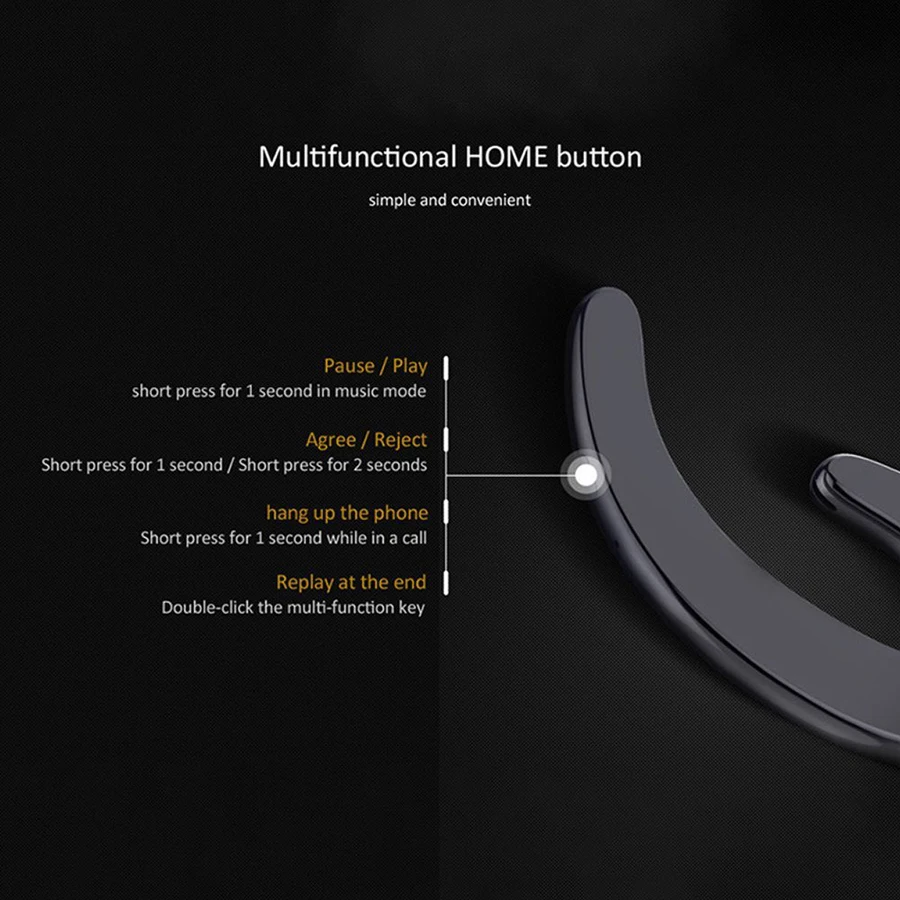CBAOOO X1 Cordless headphones wireless Bluetooth earphones waterproof Bluetooth earbuds stereo sports headset FOR XIAOMI phone (8)