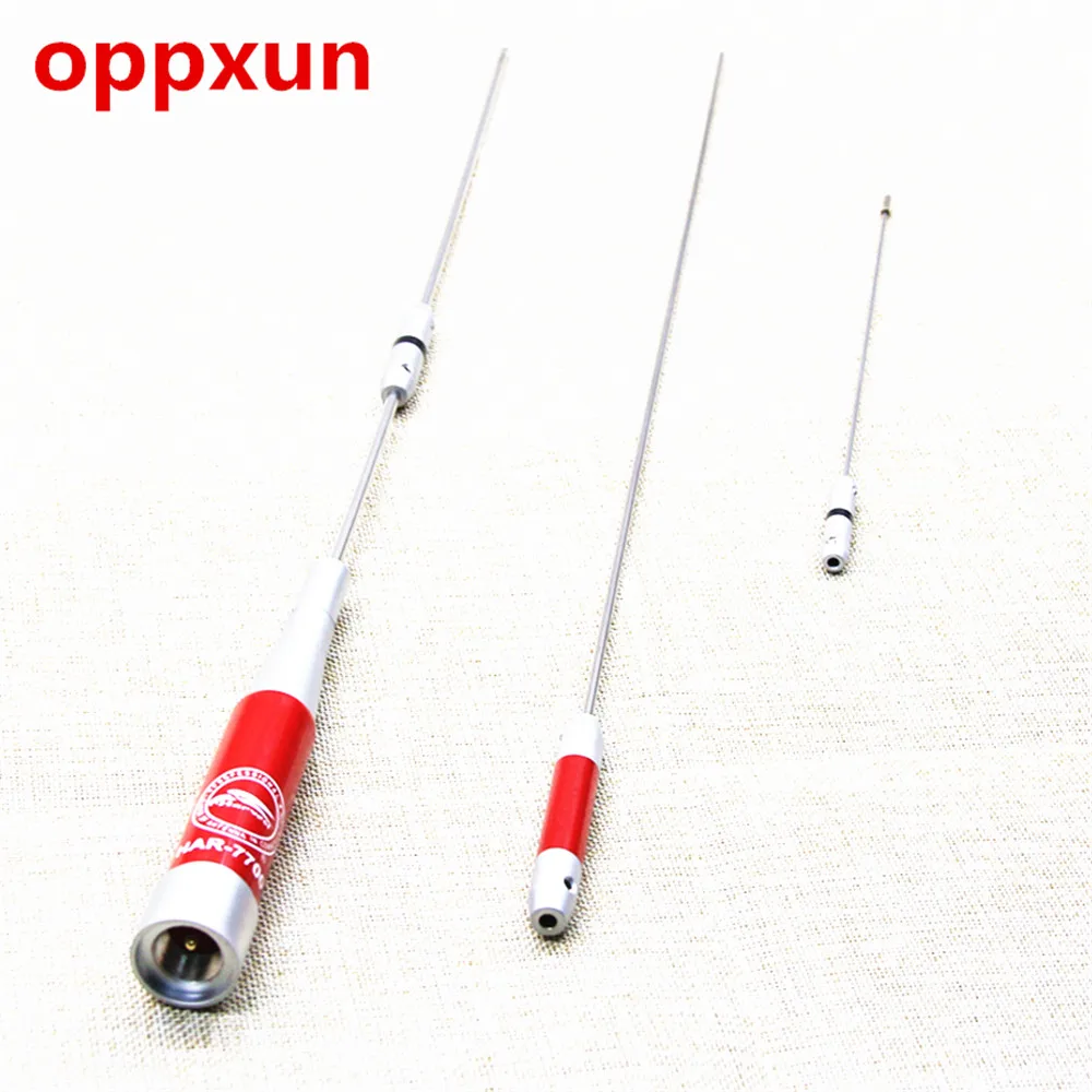 oppxun The new HAR7700 vehicle radio transceiver antenna UV two segment high gain antenna.
oppxun The new HAR7700 vehicle radio transceiver antenna UV two segment high gain antenna.