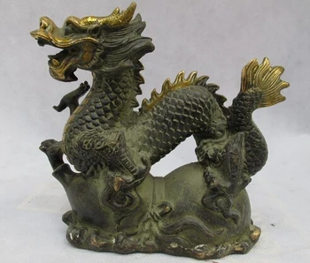 xd 001750 Chinese Folk Classical Bronze Gilt gourd Dragon Lucky Feng Shui Statue
xd 001750 Chinese Folk Classical Bronze Gilt gourd Dragon Lucky Feng Shui Statue