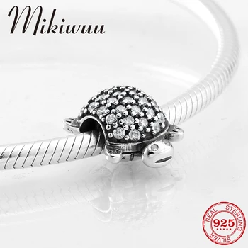 925 Sterling Silver charms cute Turtle crystal zircon beads diy Jewelry Making fit Original Pandora Bracelet
925 Sterling Silver charms cute Turtle crystal zircon beads diy Jewelry Making fit Original Pandora Bracelet