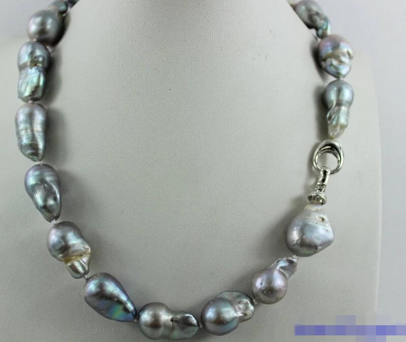 FREE SHIPPING>@@> N3808 Gray Freshwater keshi pearl necklace 17.5INCH alloy "handmade
FREE SHIPPING>@@> N3808 Gray Freshwater keshi pearl necklace 17.5INCH alloy "handmade